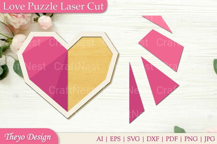 Love Puzzle SVG Bundle