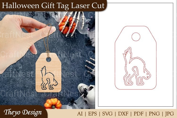 Lasercut SVG Tags