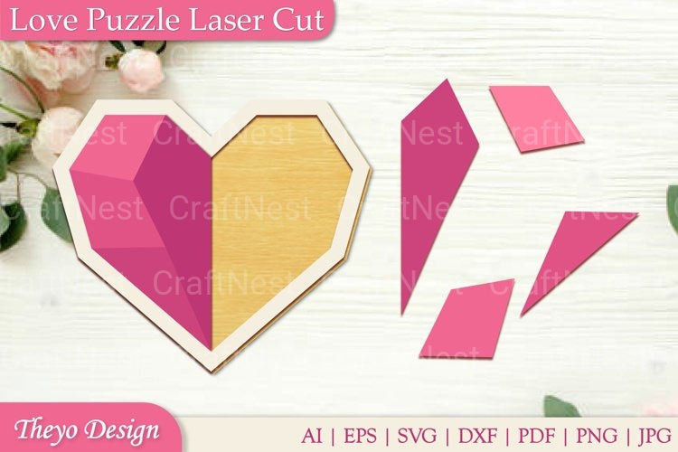Love Puzzle SVG Bundle