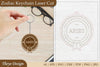 Zodiac Keychain SVG Bundles