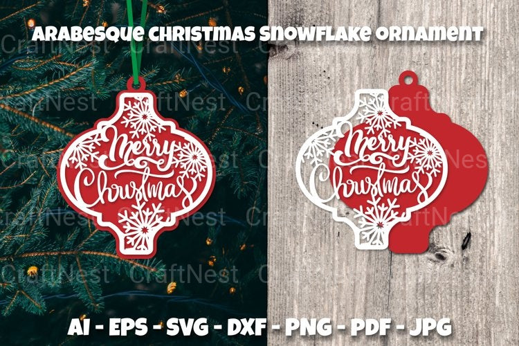 Arabesque Ornament SVG Bundle