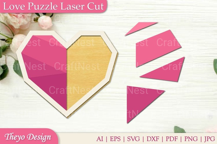 Love Puzzle SVG Bundle