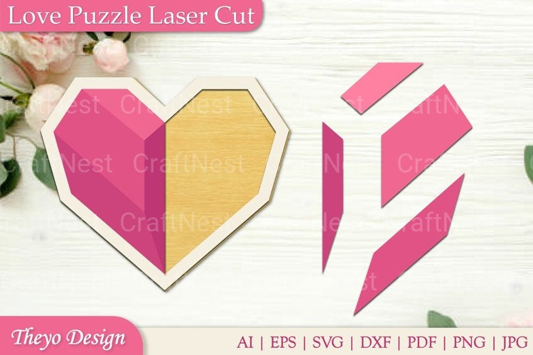 Love Puzzle SVG Bundle