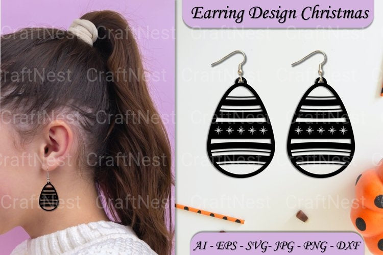 Earrings SVG Bundle