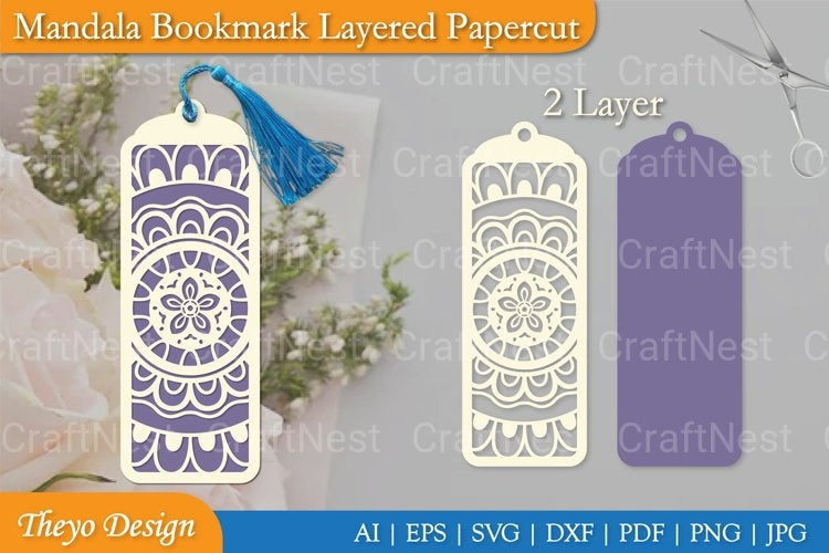 Mandala Layered Papercut SVG Bundle