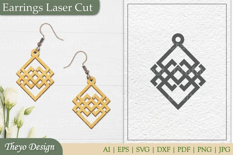 Laser Cut Earrings SVG Bundle