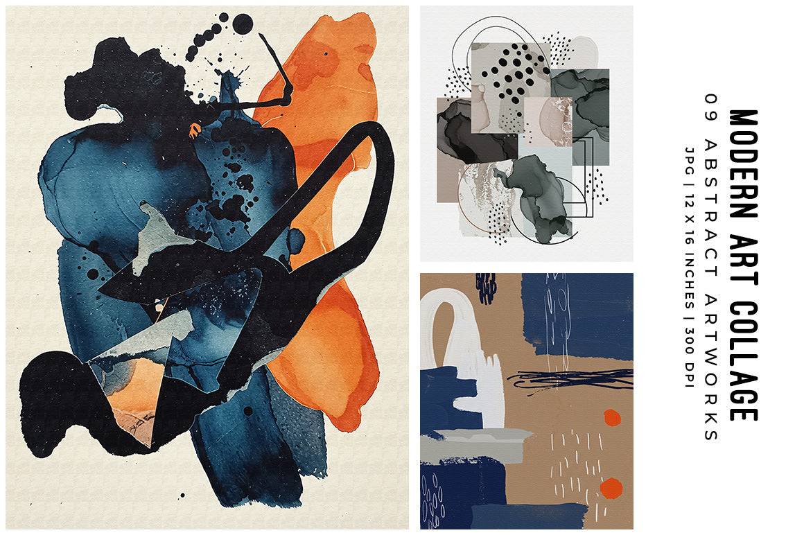 Modern Art Collage - Wall Art