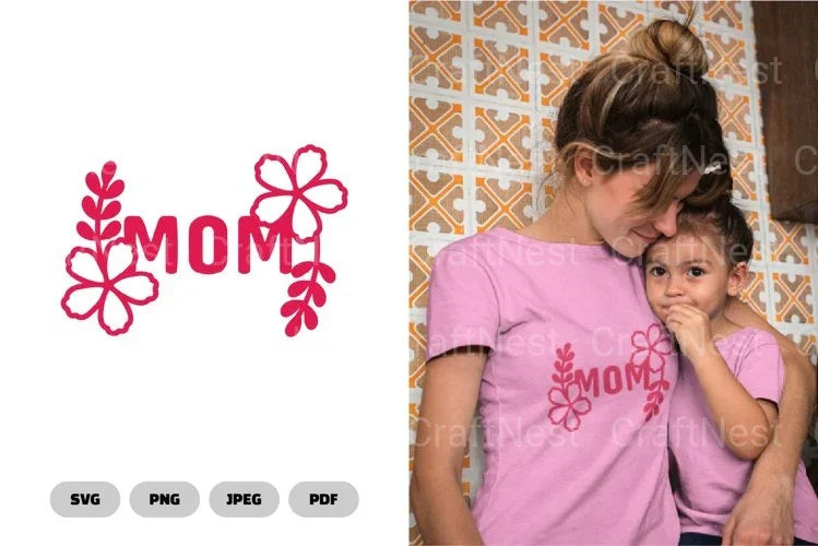 Mother's Day SVG Bundle - Mom Clipart Collection - CraftNest - Digital Crafting and Art