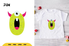 Monster Number Zero SVG Bundle - CraftNest - Digital Crafting and Art