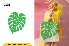 Monstera Leaf SVG Bundle - CraftNest - Digital Crafting and Art