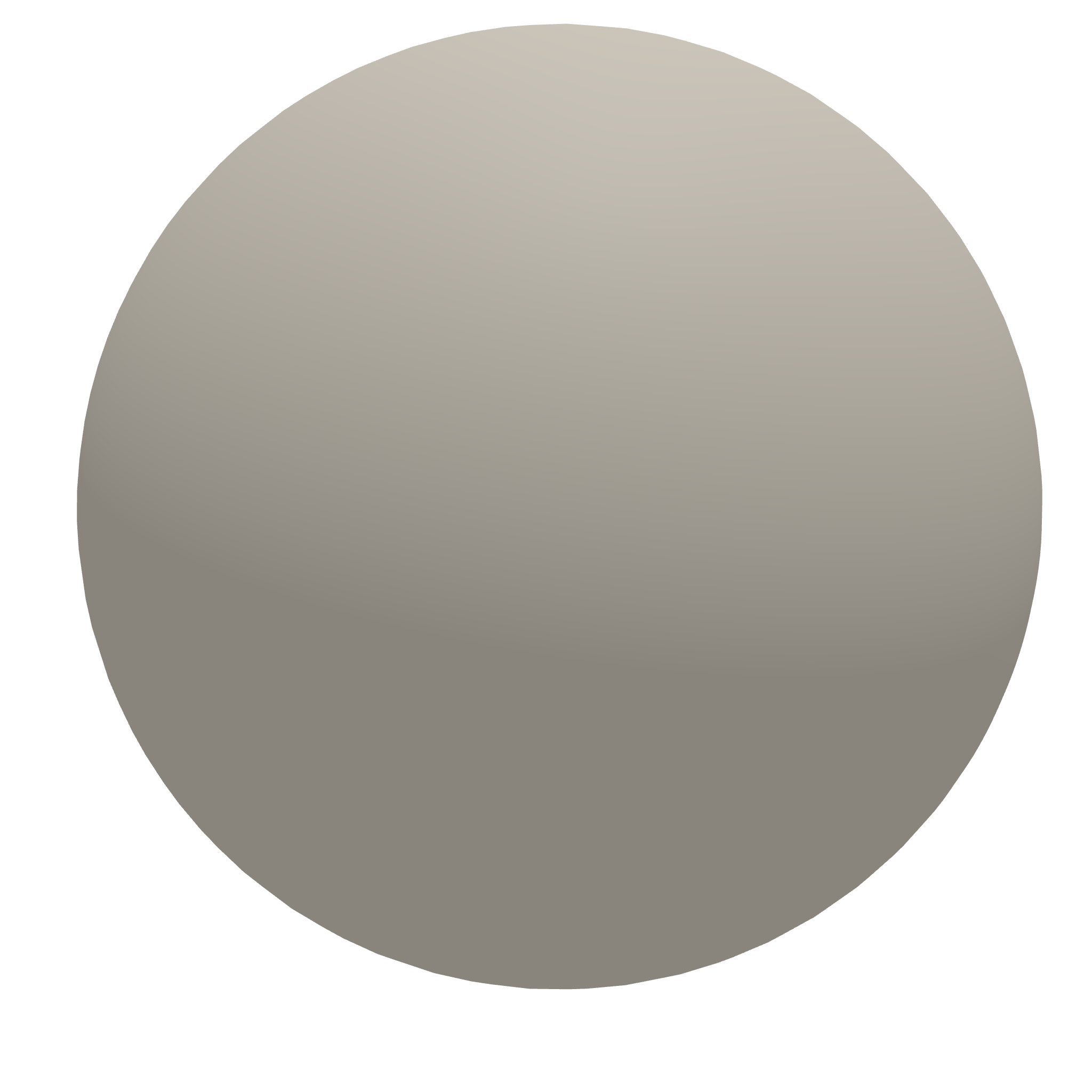 Moon 3D Print STL File