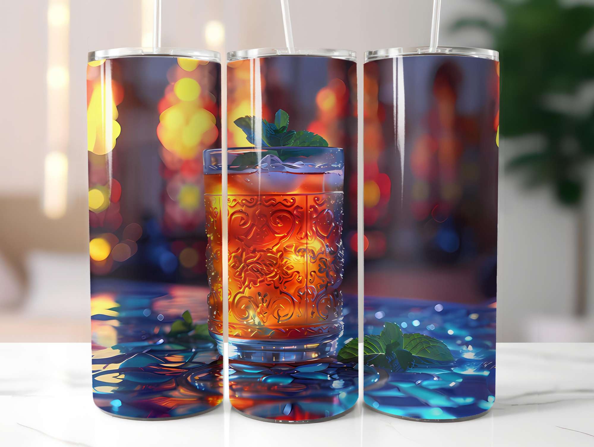 Moroccan Summer 1 Tumbler Wrap - CraftNest - Digital Crafting and Art