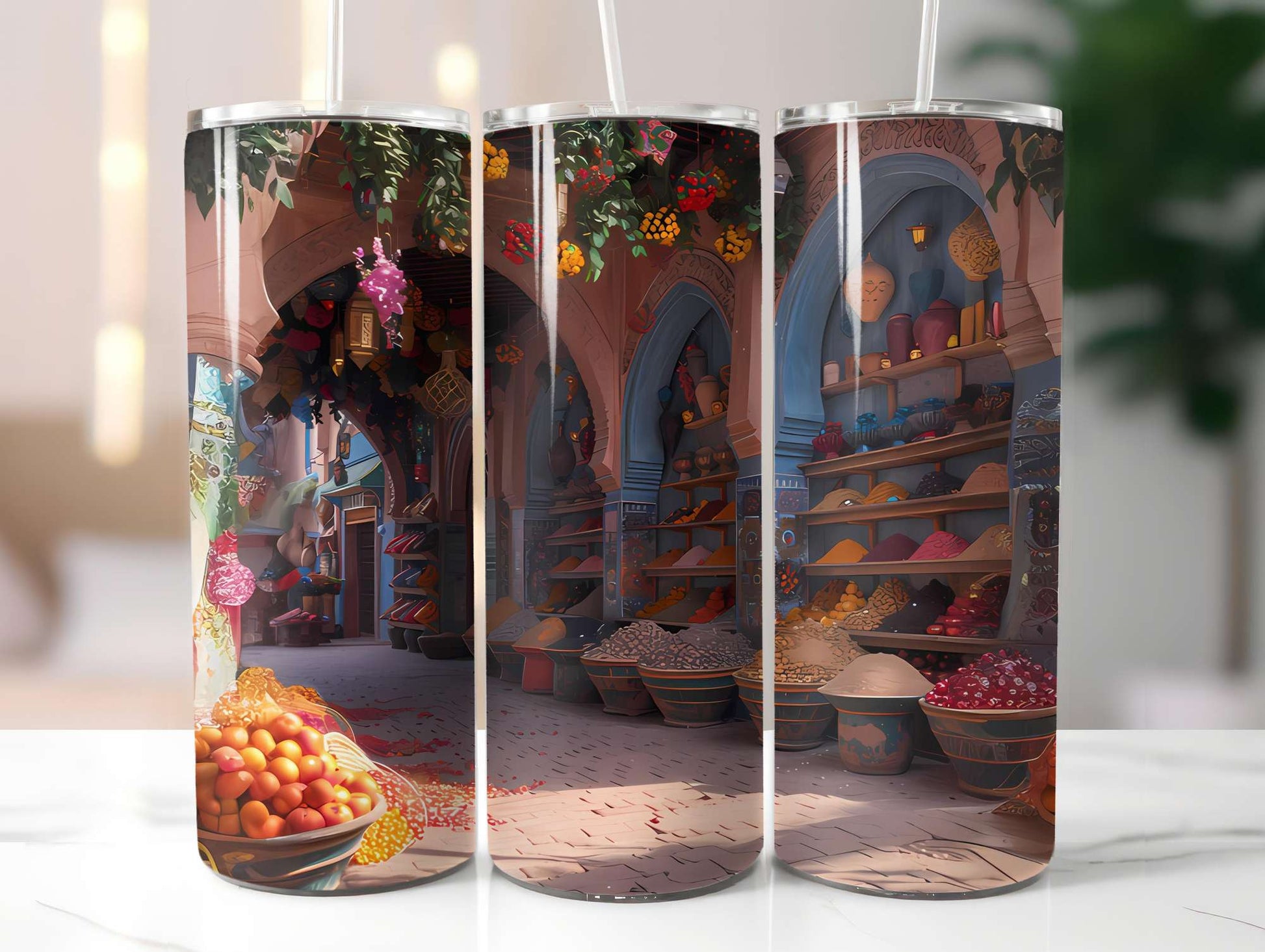 Moroccan Summer 5 Tumbler Wrap - CraftNest - Digital Crafting and Art