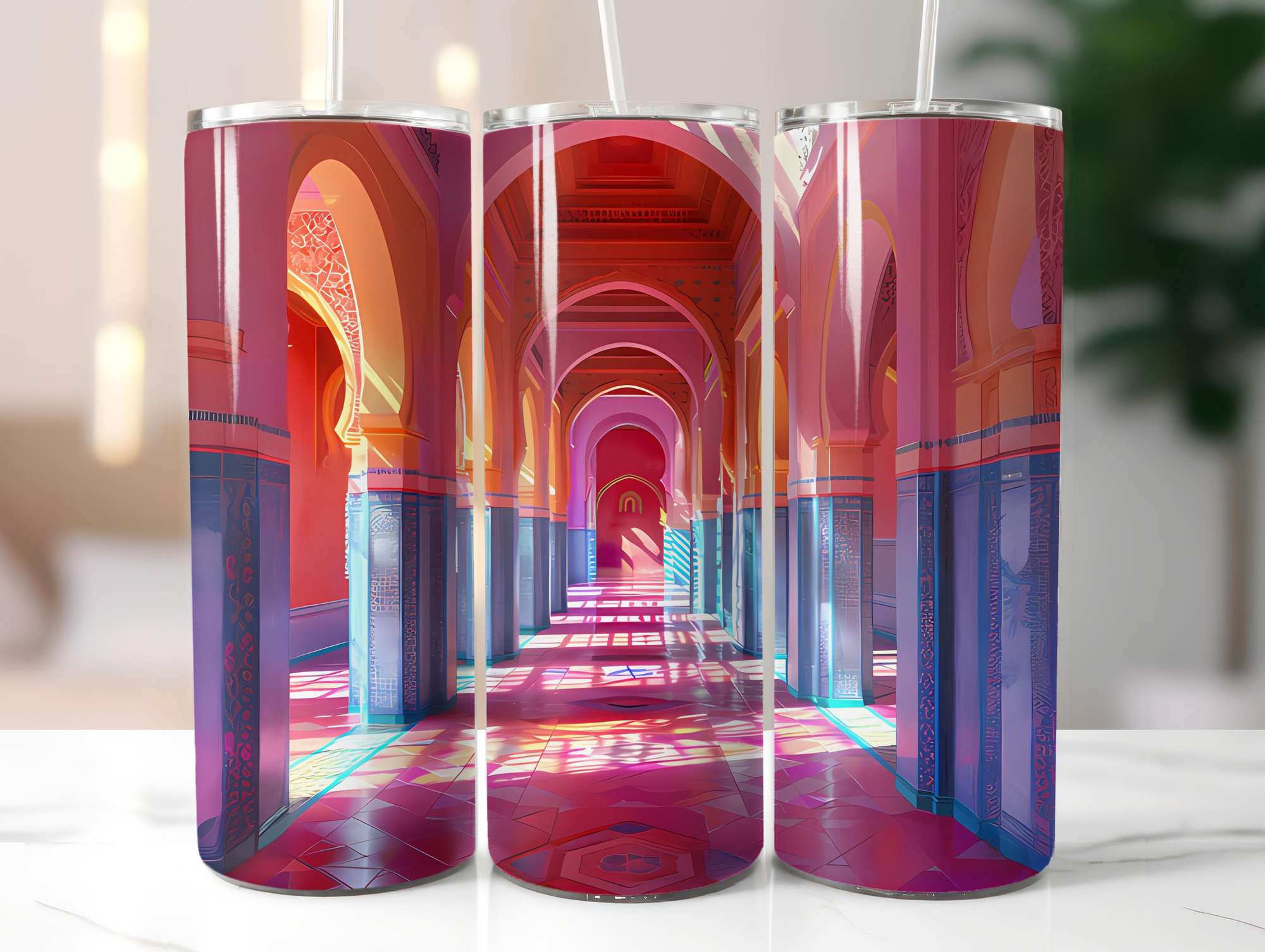 Moroccan Summer 1 Tumbler Wrap - CraftNest - Digital Crafting and Art