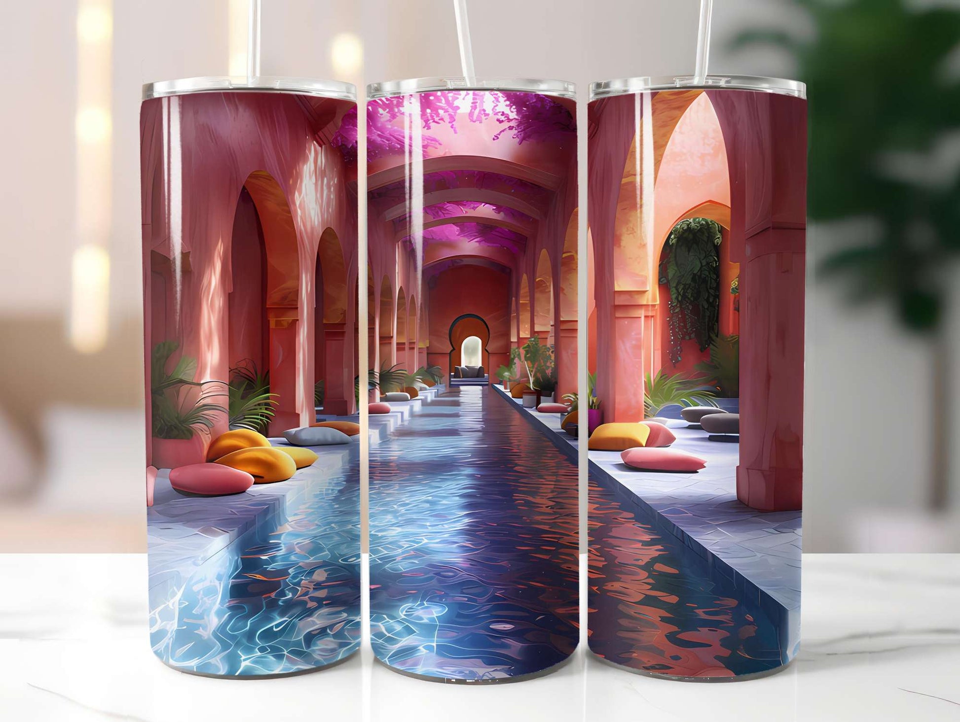 Moroccan Summer 1 Tumbler Wrap - CraftNest - Digital Crafting and Art