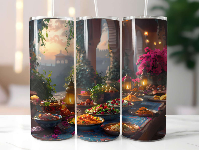 Moroccan Summer 4 Tumbler Wrap - CraftNest - Digital Crafting and Art