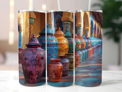 Moroccan Summer 5 Tumbler Wrap - CraftNest - Digital Crafting and Art