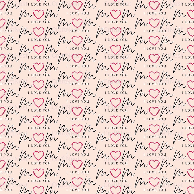 Mother's Day Sublimation Digital Paper - CraftNest - Digital Crafting and Art
