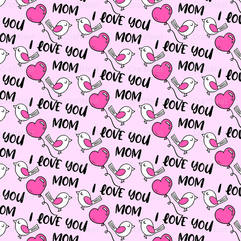 Mother's Day Sublimation Digital Paper - CraftNest - Digital Crafting and Art