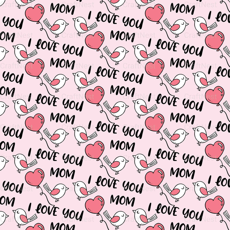Mother's Day Sublimation Digital Paper - CraftNest - Digital Crafting and Art