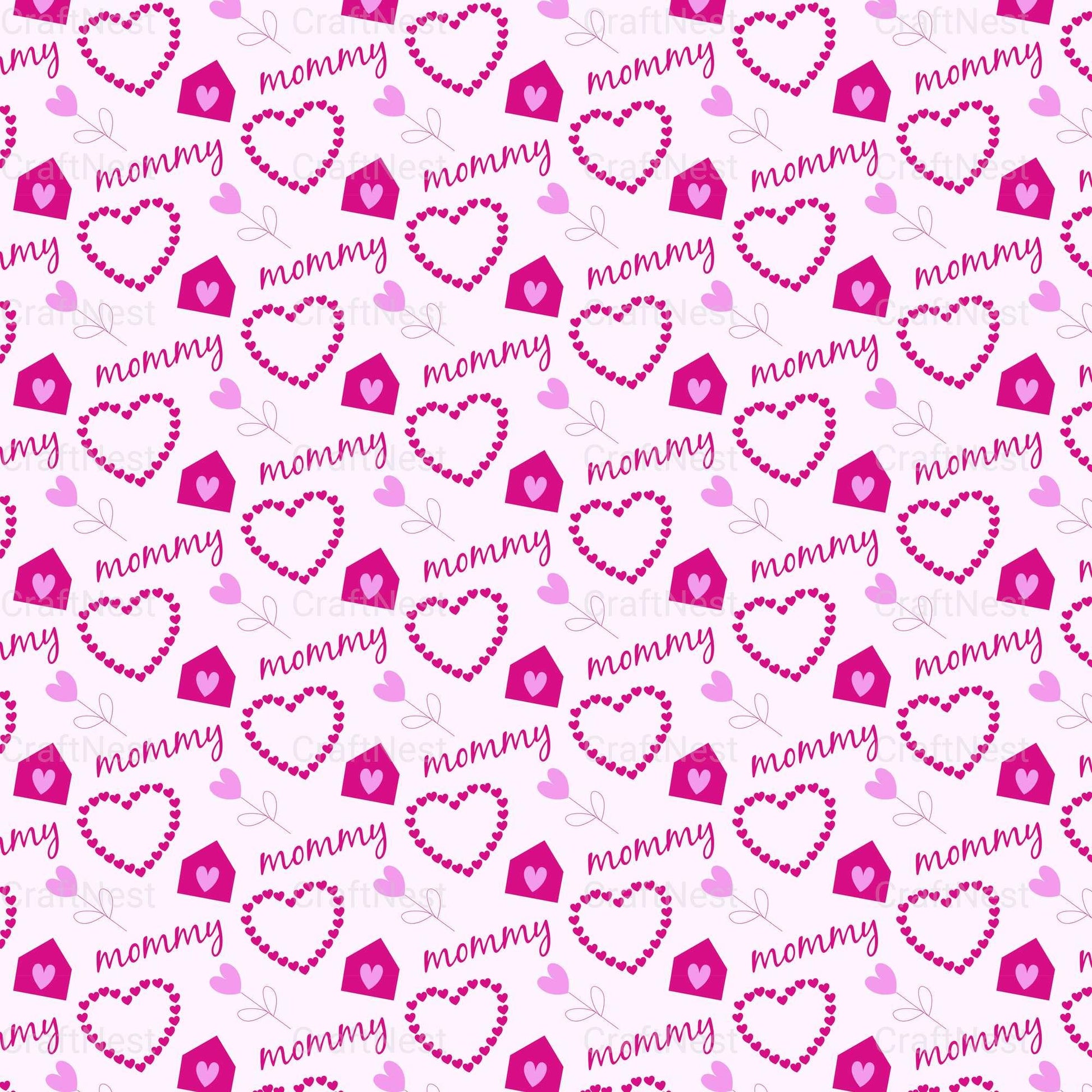 Mother's Day Sublimation Digital Paper - CraftNest - Digital Crafting and Art