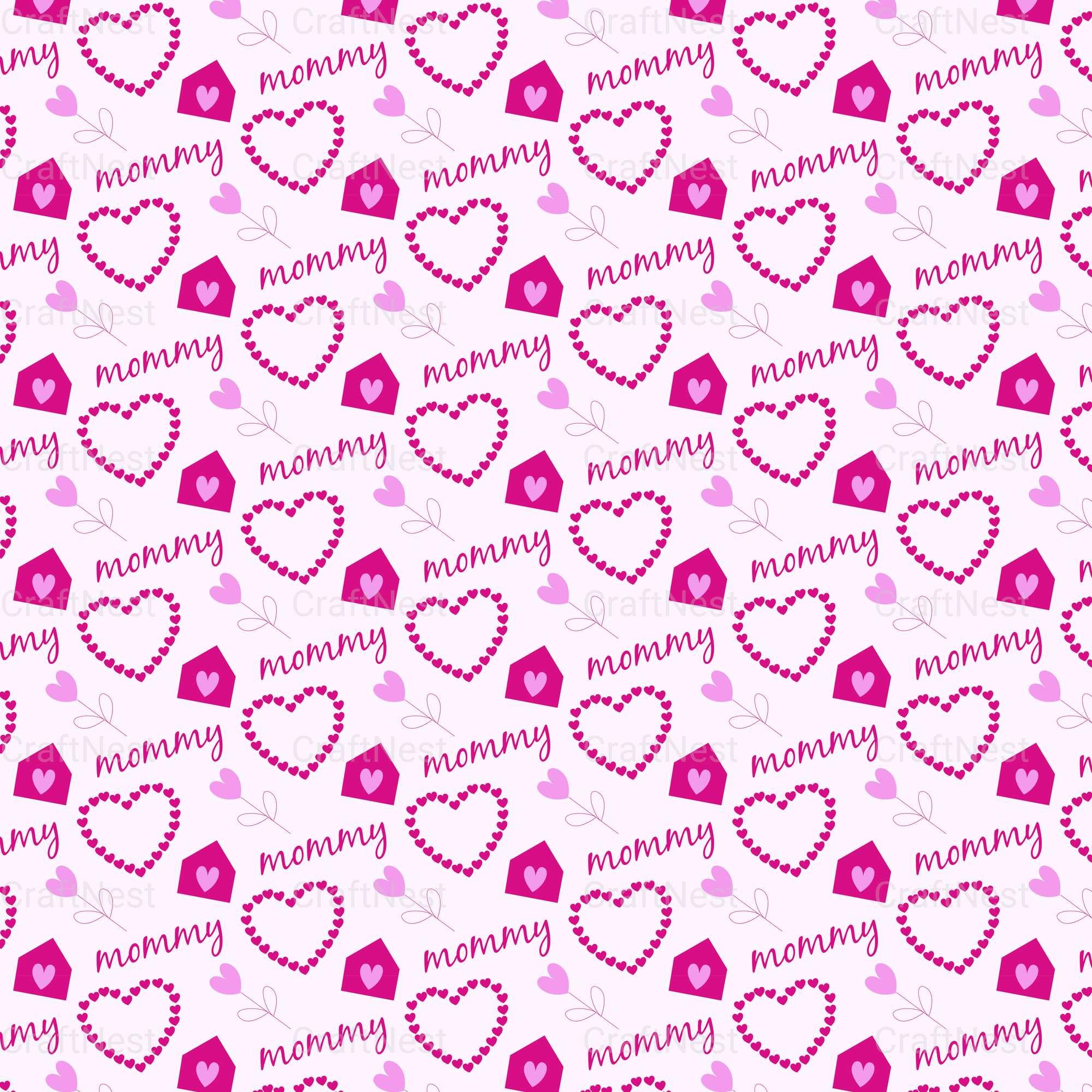 Mother's Day Sublimation Digital Paper - CraftNest - Digital Crafting and Art