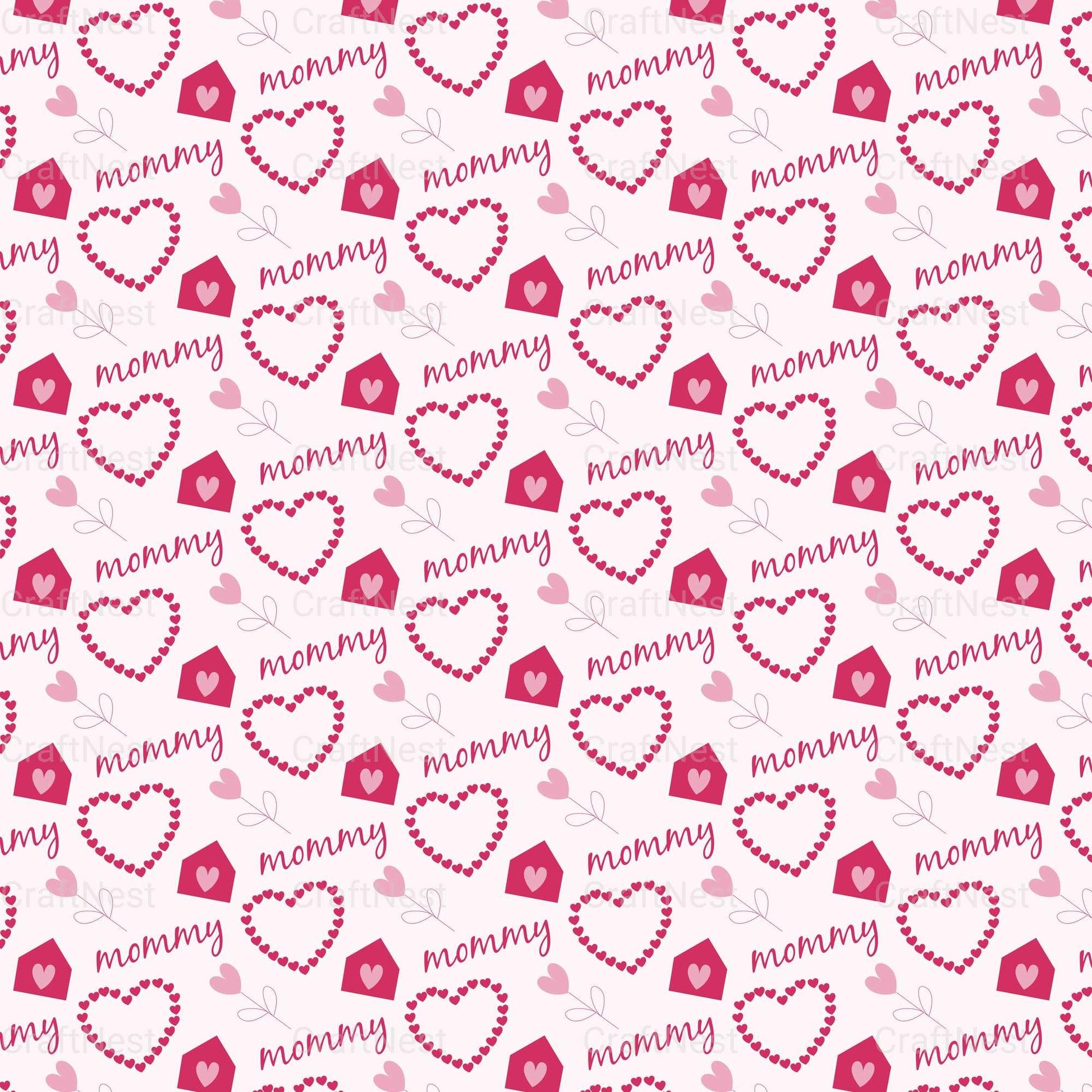 Mother's Day Sublimation Digital Paper - CraftNest - Digital Crafting and Art