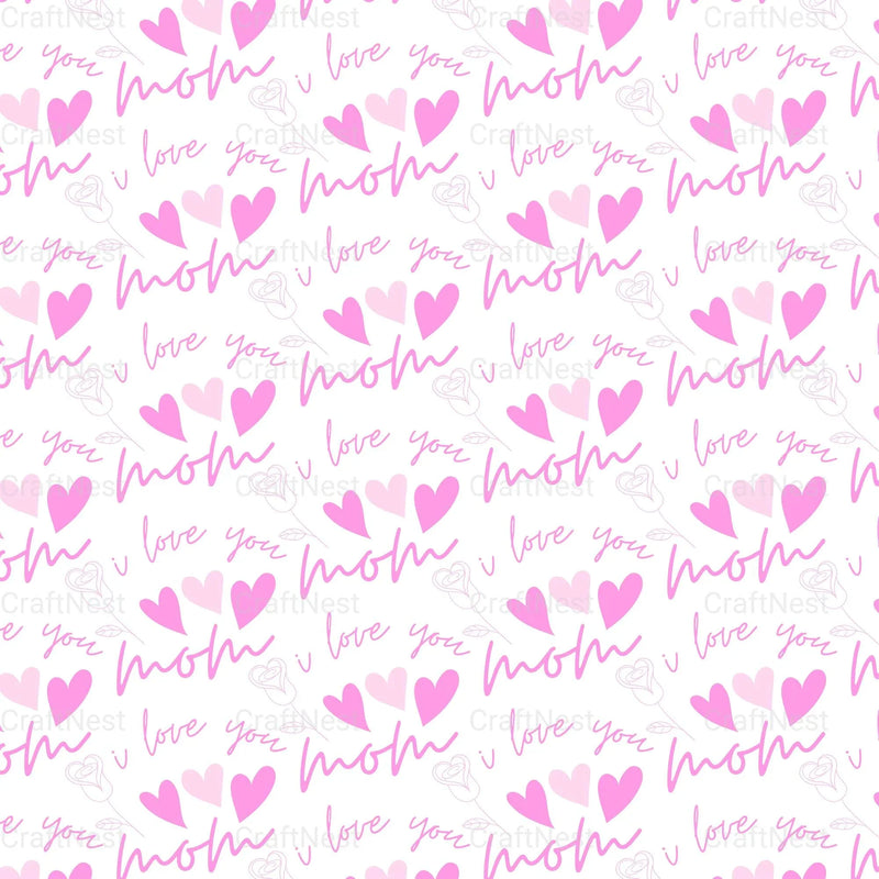 Mother's Day Sublimation Digital Paper - CraftNest - Digital Crafting and Art