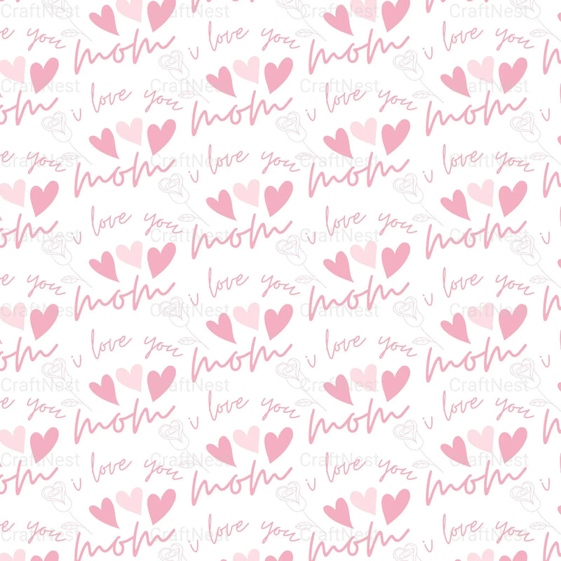 Mother's Day Sublimation Digital Paper - CraftNest - Digital Crafting and Art