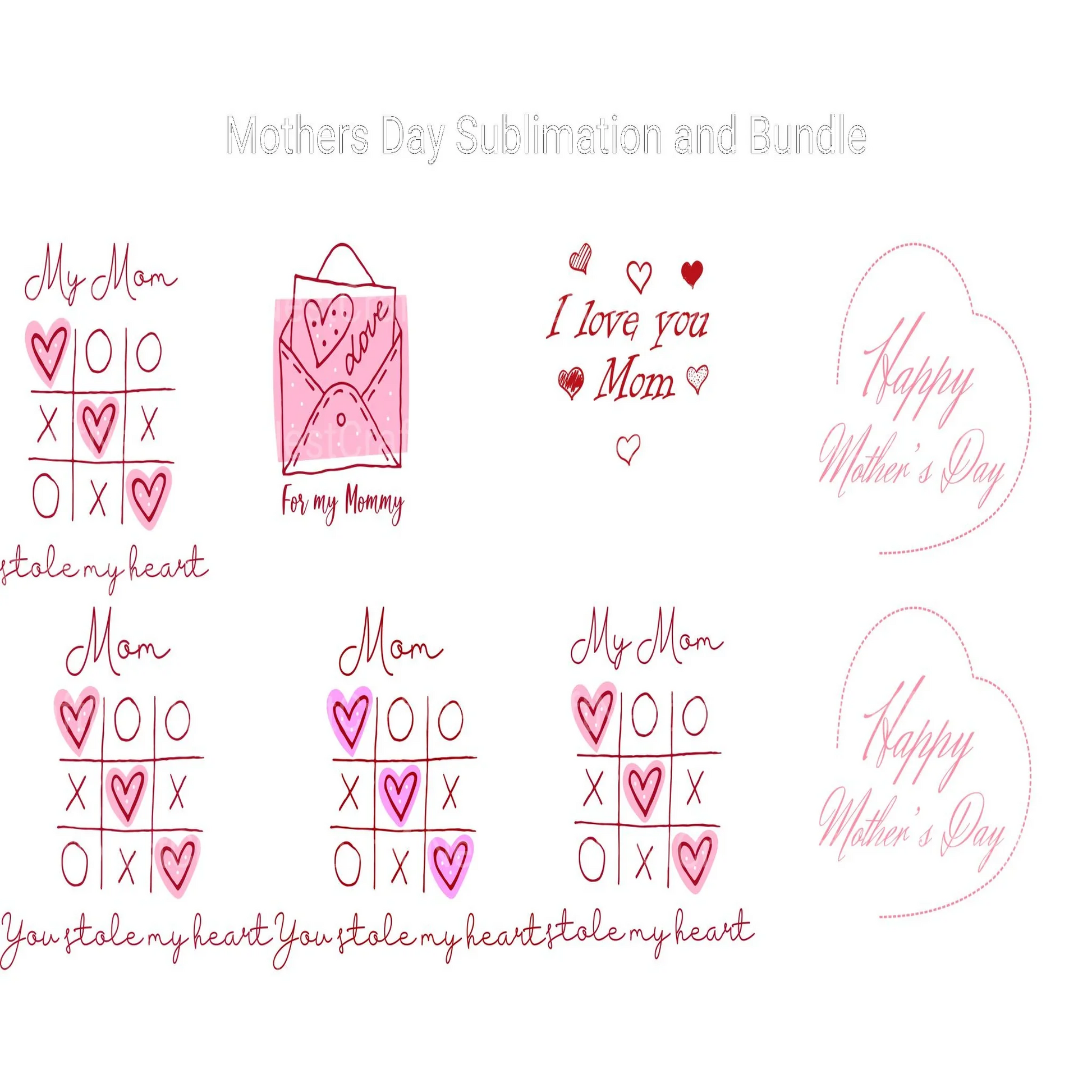 Mother's Day SVG Bundle - CraftNest - Digital Crafting and Art