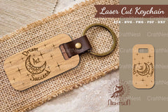 Motivational Quotes Laser Cut Keychain Bundle - CraftNest - Digital Crafting and Art