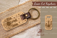 Motivational Quotes Laser Cut Keychain Bundle - CraftNest - Digital Crafting and Art
