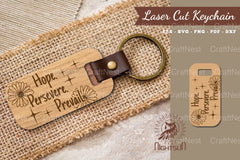 Motivational Quotes Laser Cut Keychain Bundle - CraftNest - Digital Crafting and Art