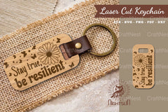 Motivational Quotes Laser Cut Keychain Bundle - CraftNest - Digital Crafting and Art
