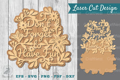 Motivational Quotes Laser Cut Sign SVG Bundle - CraftNest - Digital Crafting and Art