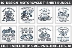 Bike T-Shirt Bundle 9 - CraftNest - Digital Crafting and Art