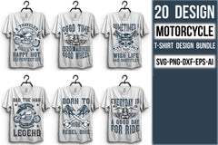 Motorcycle T Shirt Bundle - CraftNest - Digital Crafting and Art