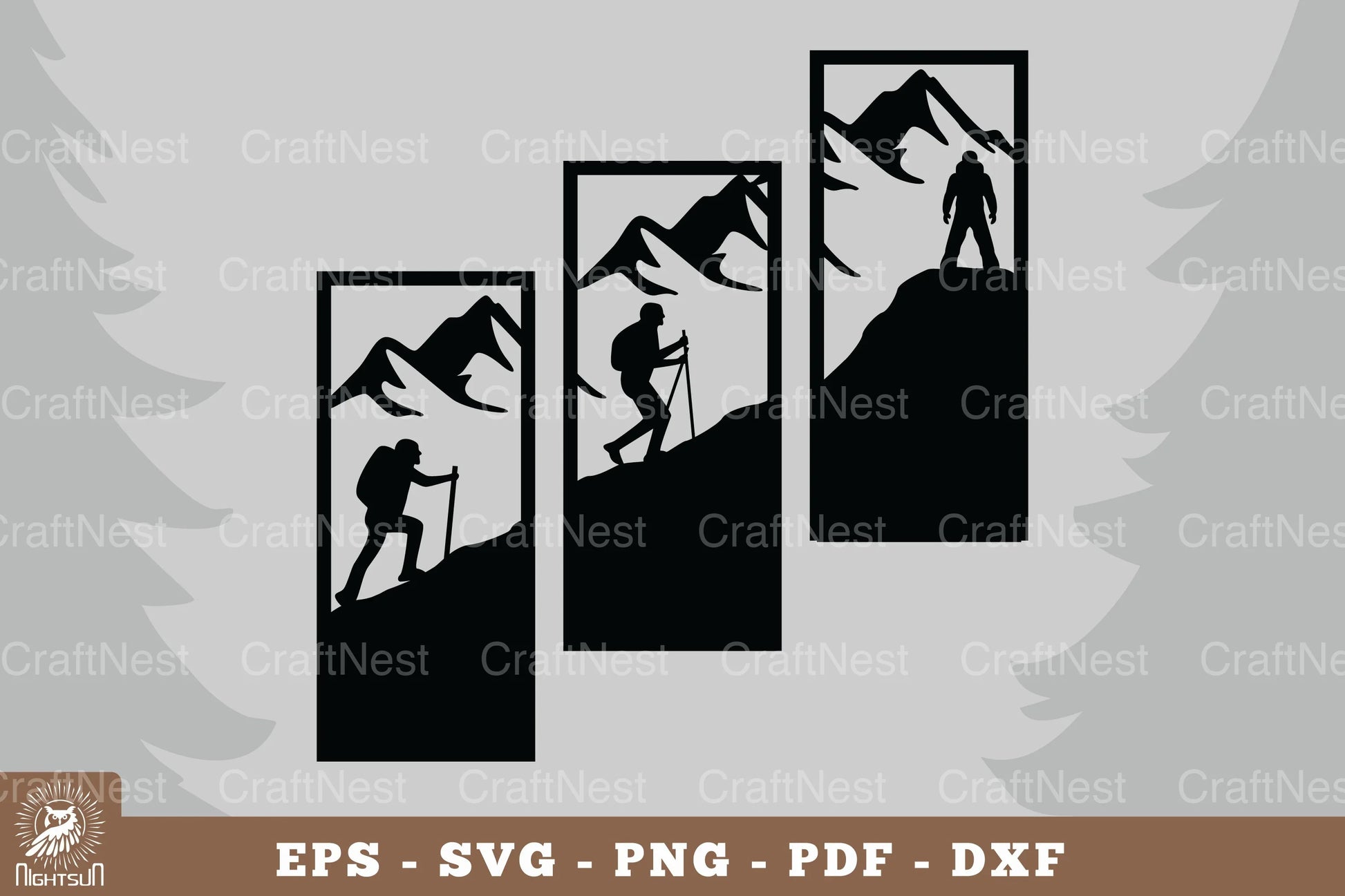 Mountain Climbing Home Decor Clipart Bundle - CraftNest - Digital Crafting and Art