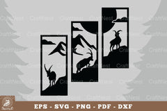 Mountain Goat Home Decor Clipart Bundle - CraftNest - Digital Crafting and Art
