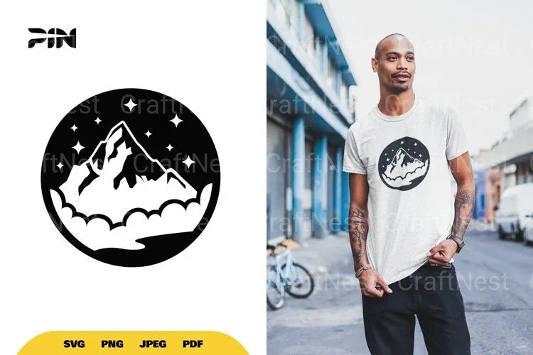 Mountain SVG Bundle - CraftNest - Digital Crafting and Art