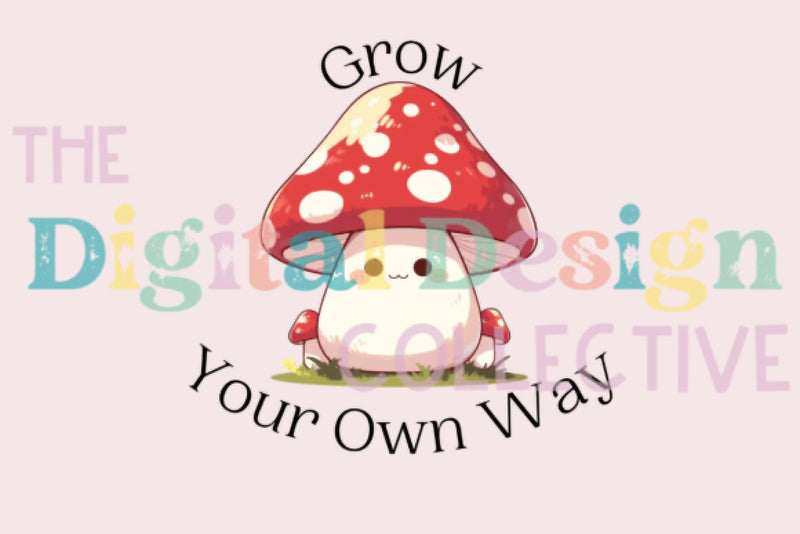 Retro Mushroom Design Clipart Bundle - CraftNest - Digital Crafting and Art