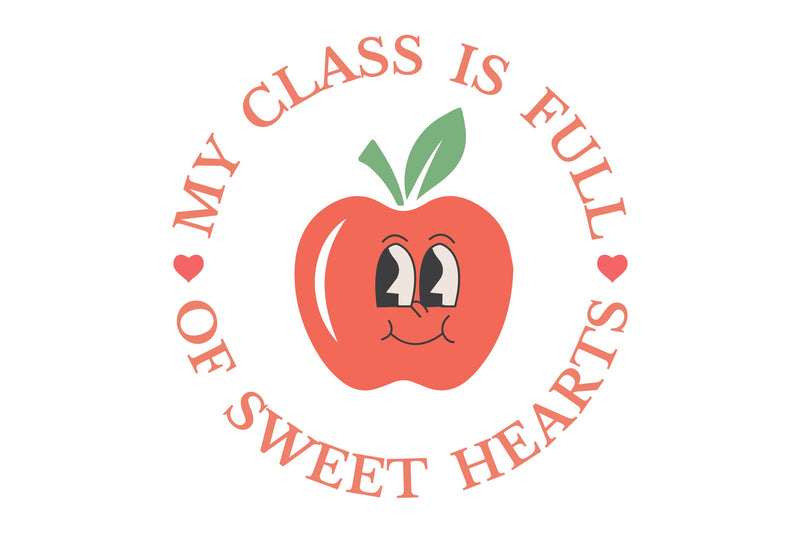 My Class Is Full Of Sweet Hearts SVG Bundle - CraftNest - Digital Crafting and Art