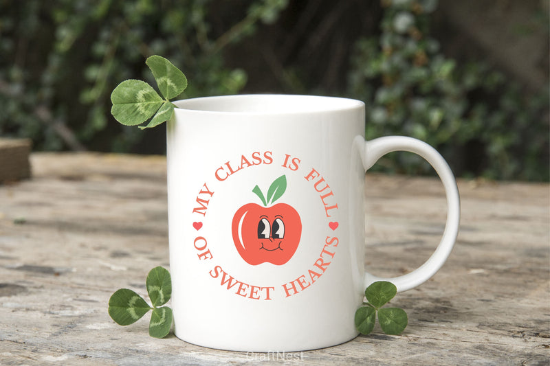 My Class Is Full Of Sweet Hearts SVG Bundle - CraftNest - Digital Crafting and Art