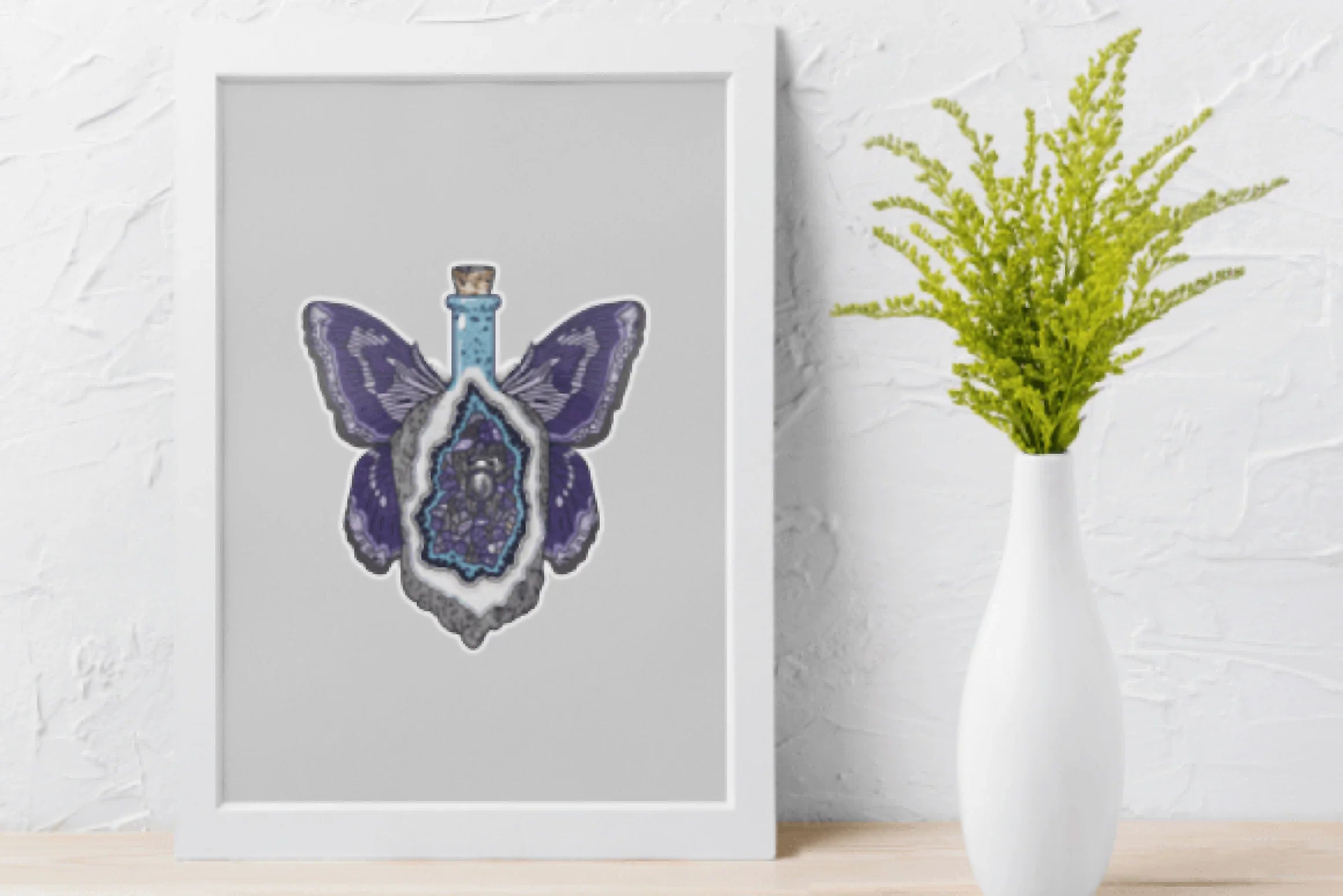 Mystical Moth Potion Bottle Clipart Bundle - CraftNest - Digital Crafting and Art