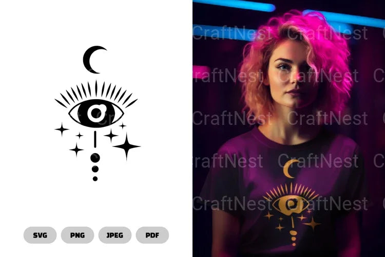 Mythical Eye Illustration Clipart Bundle - CraftNest - Digital Crafting and Art