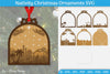 Nativity Christmas Ornament SVG Bundle for Cricut