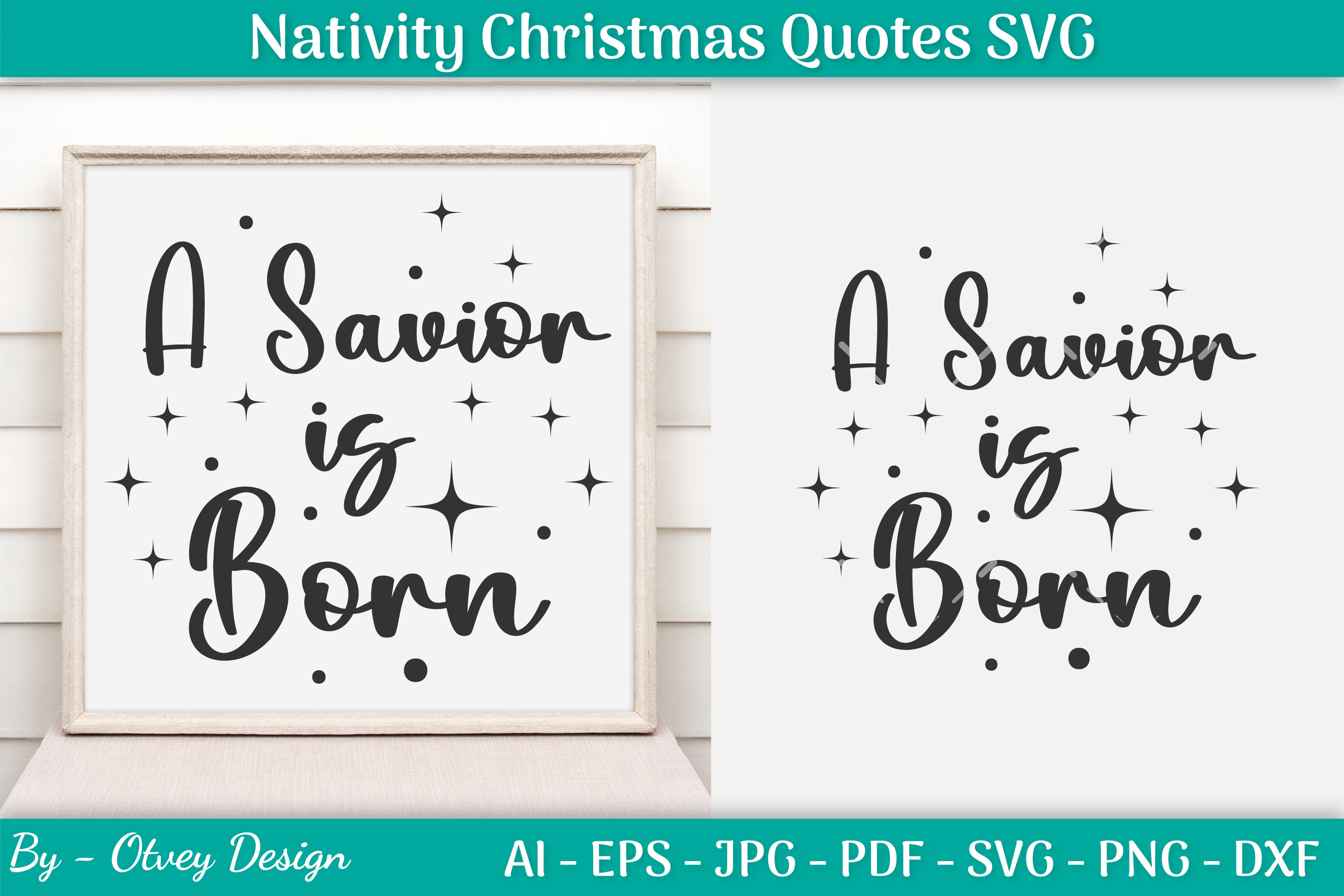 Nativity Christmas Quotes SVG Bundle 1 - CraftNest - Digital Crafting and Art