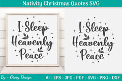 Nativity Christmas Quotes SVG Bundle 2 - CraftNest - Digital Crafting and Art