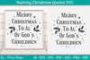Nativity Christmas Quotes SVG Bundle