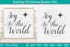 Nativity Christmas Quotes SVG Bundle